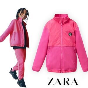 ZARA Kids | Fuchsia | COMBINATION JACKET ALASTAIR MCKIMM